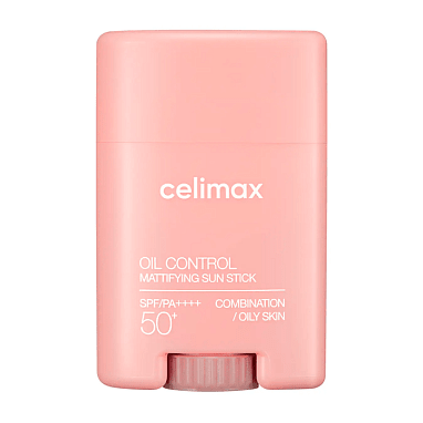 CELIMAX МАТИРУЮЩИЙ СОЛНЦЕЗАЩИТНЫЙ СТИК SPF50+ PA++++ OIL CONTROL MATTIFYING SUN STICK